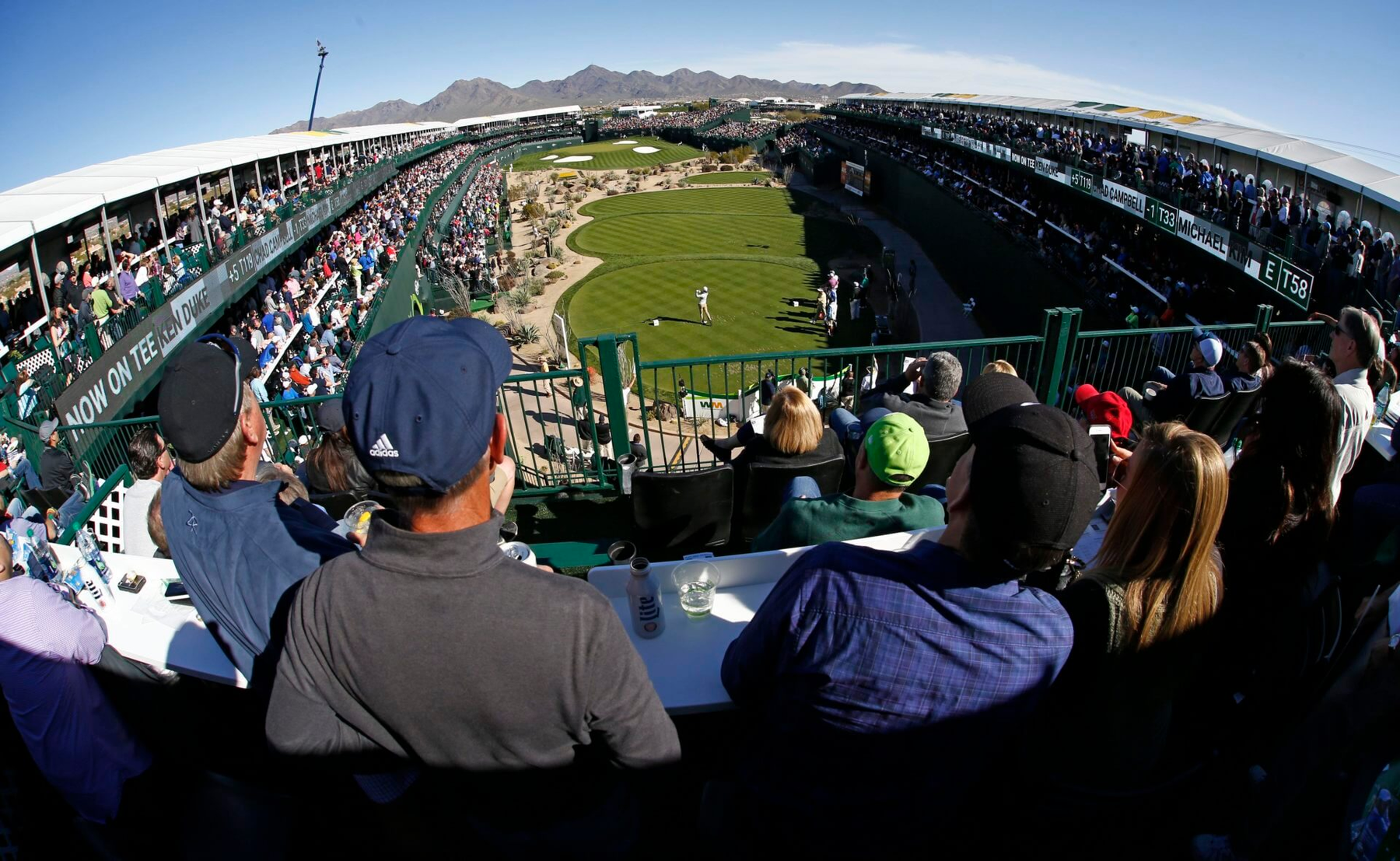 16th Hole - Skybox / Wednesday, Feb 05