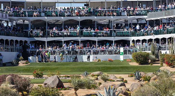 16th Hole - Loge / Wednesday, Feb 05