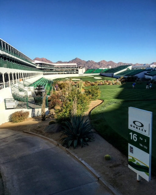 16th Hole - Loge / Sunday, Feb 09